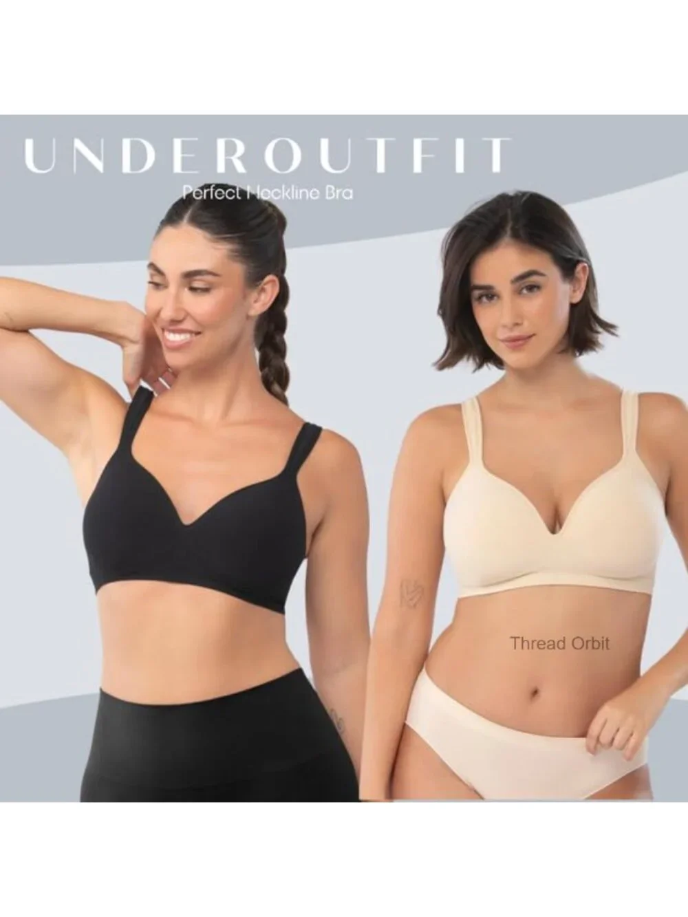 Everyday Wireless Bra Hook & Eye Adjustable Closures with Extender Seamless